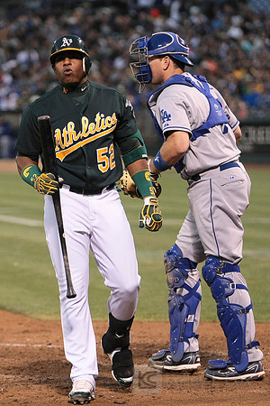 MLB: Los Angeles Dodgers at Oakland Athletics