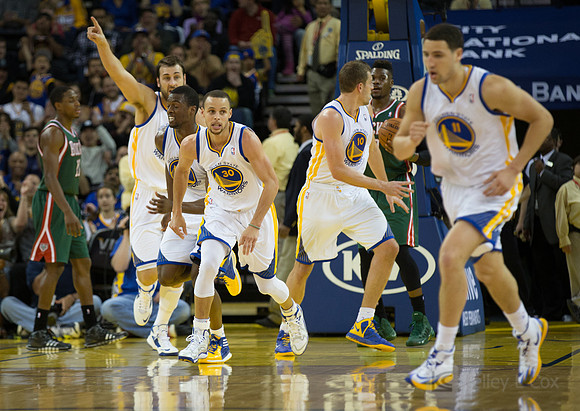 NBA: Milwaukee Bucks at Golden State Warriors