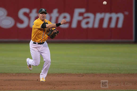 MLB: Texas Rangers at Oakland Athletics