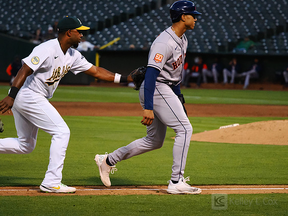 MLB: Houston Astros at Oakland Athletics