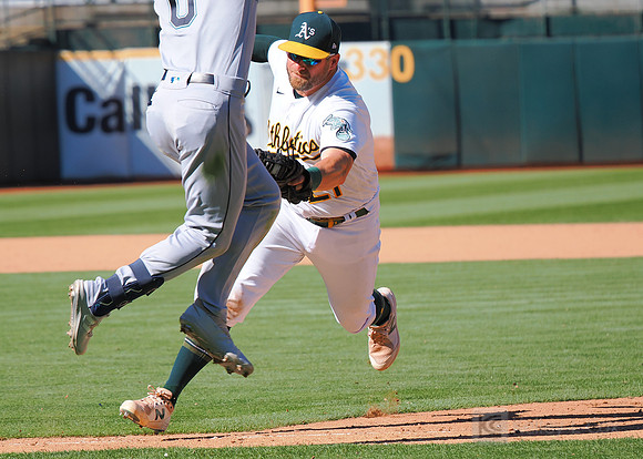 MLB: Seattle Mariners at Oakland Athletics