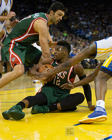 NBA: Milwaukee Bucks at Golden State Warriors