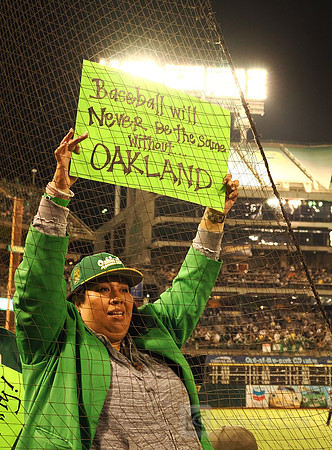 MLB: Texas Rangers at Oakland Athletics