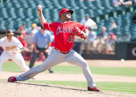 MLB: Los Angeles Angels at Oakland Athletics