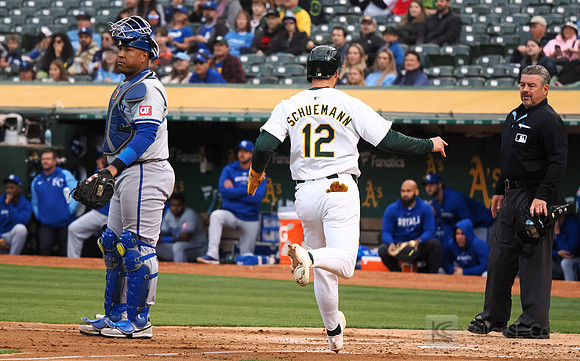 MLB: Kansas City Royals at Oakland Athletics