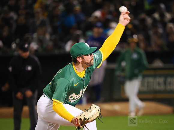 MLB: Texas Rangers at Oakland Athletics
