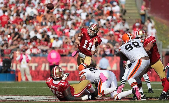 NFL: Browns at 49ers