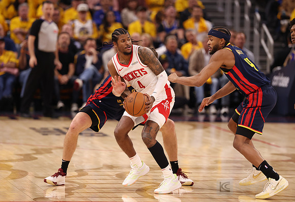 NBA: Playoffs-Houston Rockets at Golden State Warriors