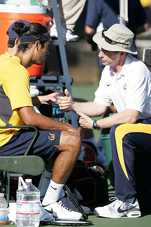Cal Men's Tennis vs Saint Mary's