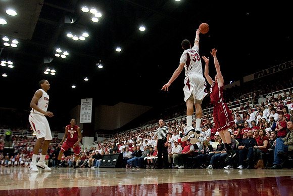 NCAA MEN'S BASKETBALL 2011 - Jan 15 - Washington State at Stanford
