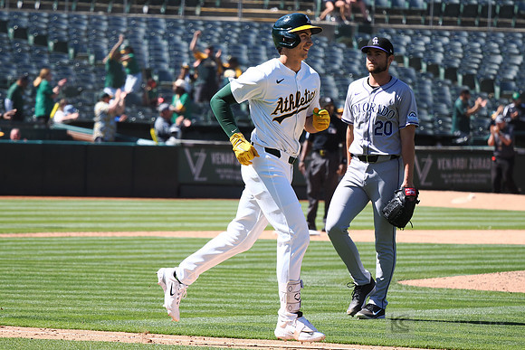 MLB: Colorado Rockies at Oakland Athletics