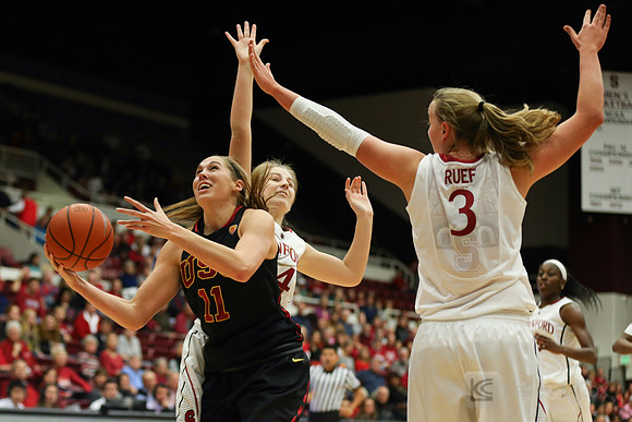 NCAA Womens Basketball: Southern California at Stanford