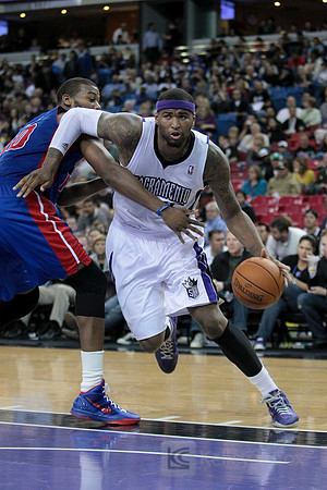 NBA: Detroit Pistons at Sacramento Kings