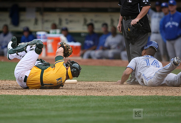MLB: Toronto Blue Jays at Oakland Athletics