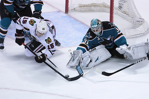 NHL: Chicago Blackhawks at San Jose Sharks