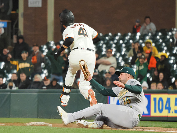 MLB: Oakland Athletics at San Francisco Giants