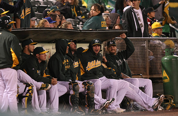 MLB: Toronto Blue Jays at Oakland Athletics