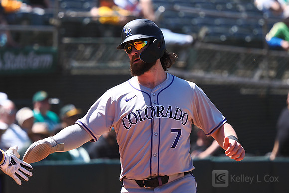 MLB: Colorado Rockies at Oakland Athletics