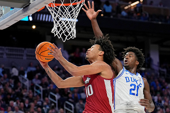 NCAA Basketball: NCAA Tournament West Regional-Arkansas vs Duke