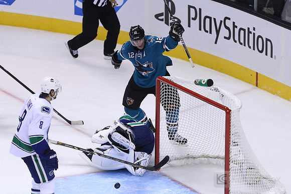 NHL: Vancouver Canucks at San Jose Sharks