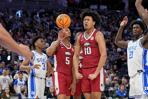 NCAA Basketball: NCAA Tournament West Regional-Arkansas vs Duke