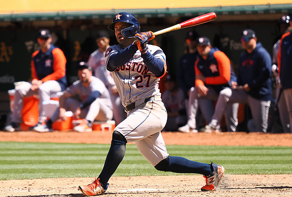MLB: Houston Astros at Oakland Athletics