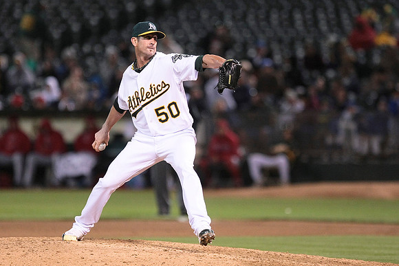 MLB: Los Angeles Angels at Oakland Athletics