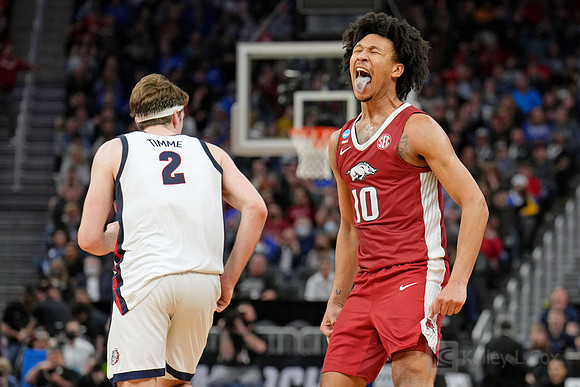 NCAA Basketball: NCAA Tournament West Regional-Arkansas vs Gonzaga
