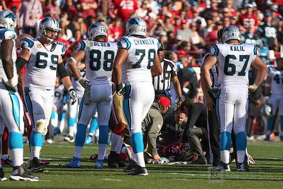 NFL: Carolina Panthers at San Francisco 49ers