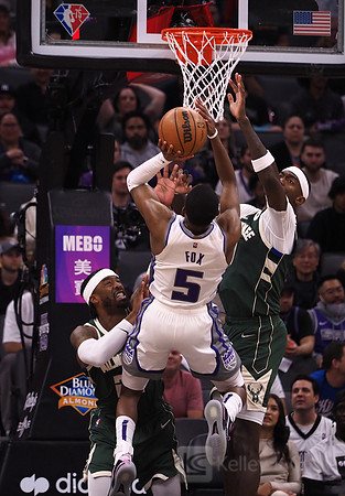 NBA: Milwaukee Bucks at Sacramento Kings