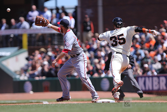 MLB: Washington Nationals at San Francisco Giants