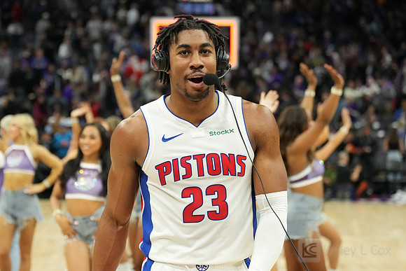 NBA: Detroit Pistons at Sacramento Kings