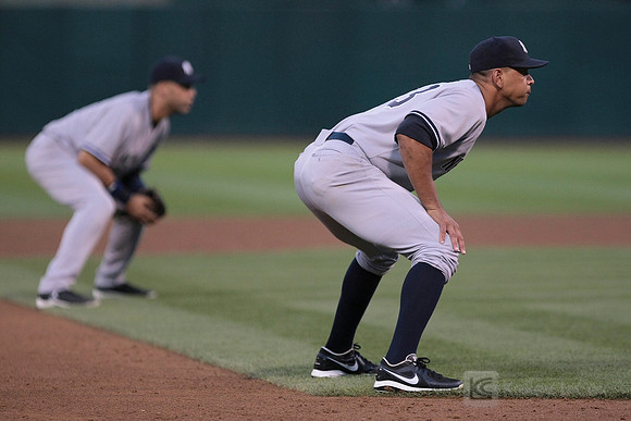 MLB: New York Yankees at Oakland Athletics