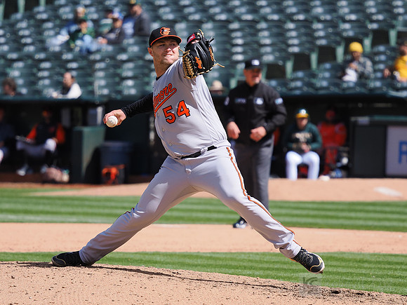 MLB: Baltimore Orioles at Oakland Athletics