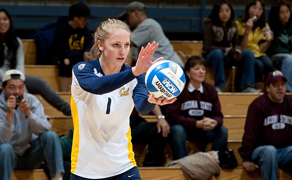 Cal Volleyball vs ASU