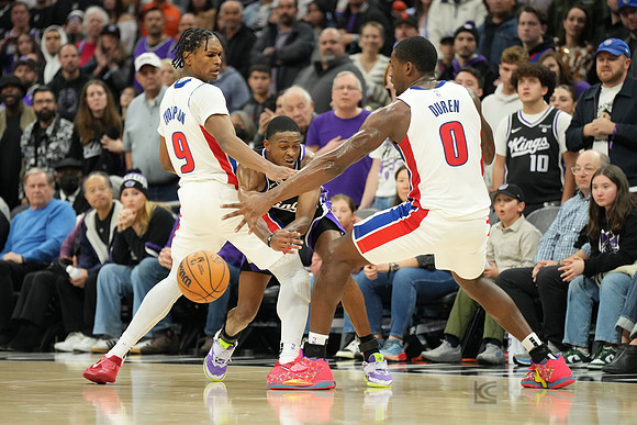 NBA: Detroit Pistons at Sacramento Kings