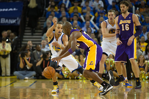 NBA: Los Angeles Lakers at Golden State Warriors