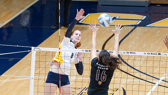 Cal Volleyball vs ASU
