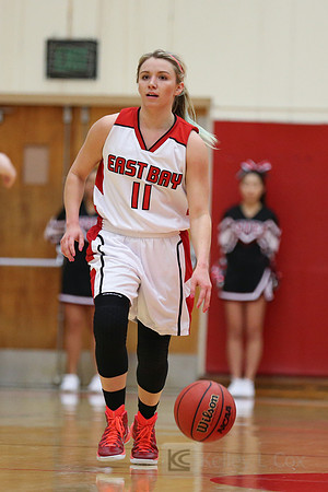 Cal State East Bay Pioneers guard  Laci Effenberger (11)