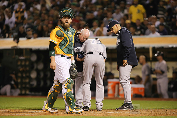 MLB: New York Yankees at Oakland Athletics