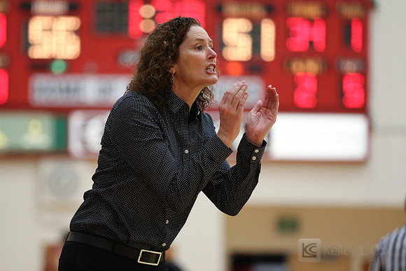 Cal State East Bay Pioneers head coach Suzy Barcomb