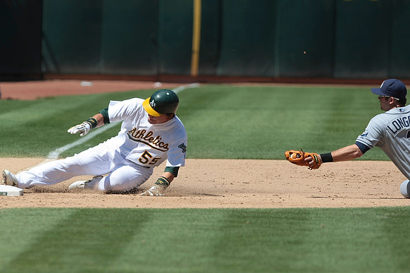 MLB: Tampa Bay Rays at Oakland Athletics