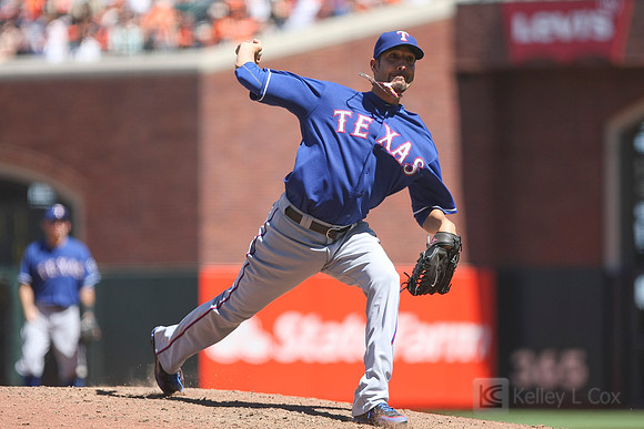 MLB: Texas Rangers at San Francisco Giants