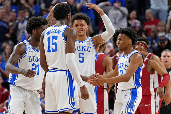 NCAA Basketball: NCAA Tournament West Regional-Arkansas vs Duke