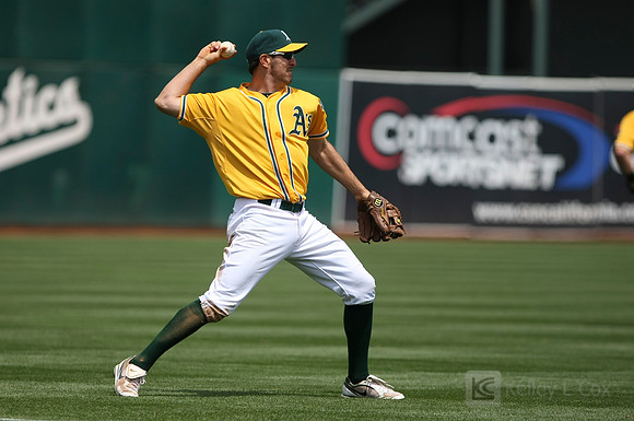 MLB: Toronto Blue Jays at Oakland Athletics