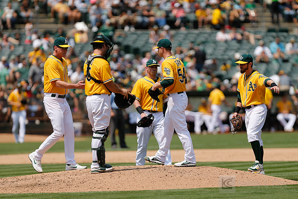 MLB: Tampa Bay Rays at Oakland Athletics