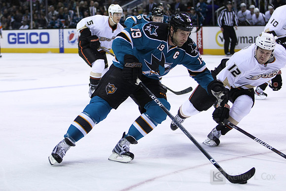 NHL: Anaheim Ducks at San Jose Sharks