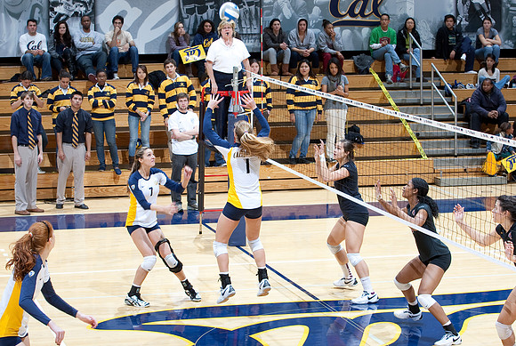 Cal Volleyball vs ASU