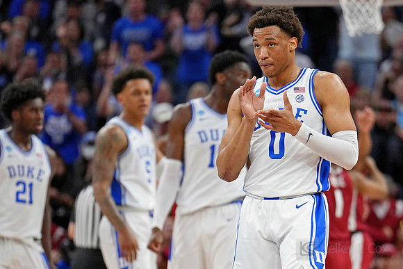 NCAA Basketball: NCAA Tournament West Regional-Arkansas vs Duke