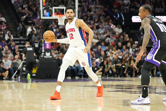 NBA: Detroit Pistons at Sacramento Kings